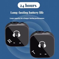Système de monitoring professionnel sans fil 5.8G pour casque BT, carte son de retour intra-auriculaire, appairage automatique pour studio, groupe, live
