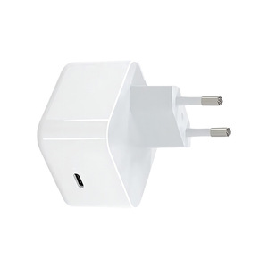 ปลั๊กชาร์จเร็ว PD40W Type C กำลังไฟ 40W มาตรฐานยุโรป สีขาว สำหรับอุปกรณ์มือถือ - Product Image 1