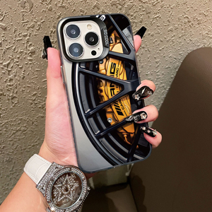 <span class=keywords><strong>Coque</strong></span> de téléphone de luxe pour voiture de sport avec design de disque de frein, en TPU antichoc et anti-traces de doigts pour 17/16/15/14 13 <span class=keywords><strong>Pro</strong></span> Max - Product Image 6