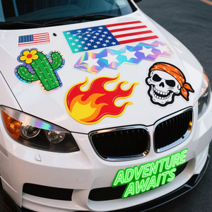 UV Resist Weatherproof Custom Die Cut Logo Windshield Vehicle Outdoor <b>Decals</b> Vinyl Transfer Car Sticker for <b>Window</b> Car <b>Decals</b> - Product Image 5