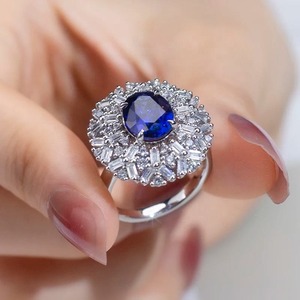 Emerald Cut VVS Moissanite Diamond <b>Rings</b> IGI Certified Factory Inlay <b>Custom</b> Sterling Wedding Engagement <b>Ring</b> For Women - Product Image 4
