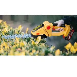cordless grass shears hedge trimmer High quality household 21V Lithium battery hedge trimming machine Cordless Garden grass cutt