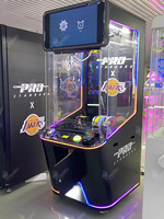 Machine à griffes de divertissement avec écran LCD, vidéo, à monnayeur, pour parc intérieur, jeu à prix, en anglais, machine à griffes à prix cadeaux