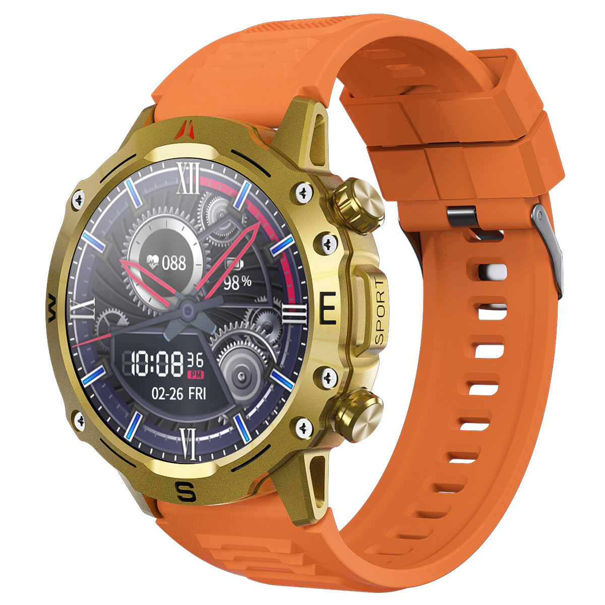 Gold Case-Orange