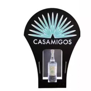 Customized Logo <strong>Casamigos</strong> Rechargeable LED Adjustable Height Nightclub for VIP Display Chariot for Wine <strong>Bottle</strong> - Product Image 2