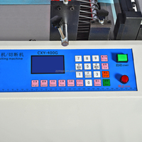 Machine de découpe de tissus côtelés, Machine de découpe de poignets et de manches