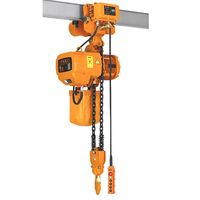 Palan à chaîne électrique à tête fantôme fixe de bonne qualité de 5 tonnes pour réseau de lignes et treillis de haut-parleurs