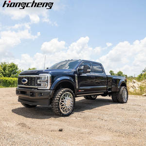 Rines Dobles Cromados Pulidos Personalizados de 8x6.5 8x200 10x225 para Chevy Silverado Ford F150 F250 F350 F450 Dodge Ram - Product Image 5