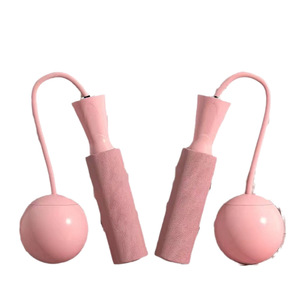 Cuerda de Saltar Inalámbrica para Fitness <span class=keywords><strong>en</strong></span> Interiores, Ejercicio para Mujeres, con Peso, Bola Grande Engrosada, Adelgazante, Profesional, <span class=keywords><strong>Quema</strong></span> <span class=keywords><strong>Grasa</strong></span> - Product Image 1