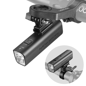 Luz para Bicicleta GACIRON KIWI-1200, 1200 Lúmenes, Impermeable, Profesional, para Ciclismo de Montañ<span class=keywords><strong>a</strong></span>, Accesorios de Ciclismo, Recargable por USB - Product Image 1