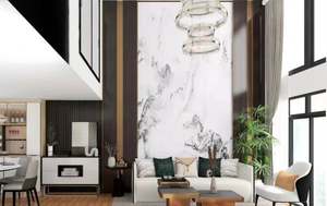 Hubei Baijiax Mármol Pvc Panel de pared Mármol Pvc Tablero de pared Interior Hogar Decorativo Mármol Pvc Pared impermeable Tablero de roca de carbono - Product Image 5