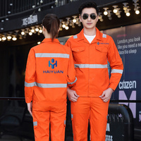 Combinaisons de travail à bandes réfléchissantes haute visibilité pour hommes et femmes Combinaisons de travail en tissu de sécurité Uniformes de construction Vêtements