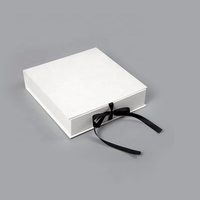 Boîtes cadeaux en papier de luxe personnalisées avec logo pour bijoux, bagues, boucles d'oreilles, colliers, bracelets, emballage de bijoux avec ruban