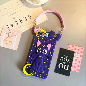 Per Il Iphone 11 pro <span class=keywords><strong>max</strong></span> Sailor <span class=keywords><strong>Moon</strong></span> custodie in silicone con la Cordicella Della Cinghia, polso della borsa di Caso per Il Iphone 7 plus/XS <span class=keywords><strong>Max</strong></span> - Product Image 3