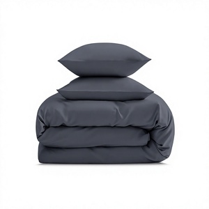 Set di 3 Federe Rinfrescanti per Letto <span class=keywords><strong>Matrimoniale</strong></span> Grande, 100% Fibra di Bambù, <span class=keywords><strong>Copripiumino</strong></span> Adesivo Liscio come <span class=keywords><strong>Seta</strong></span>, Morbido e Traspirante con Cerniera per la Casa - Product Image 6
