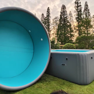 Piscina Inflable Redonda <span class=keywords><strong>de</strong></span> PVC Personalizada <span class=keywords><strong>de</strong></span> 200-500L, Bañera para Varias Personas para Exteriores, Patio Trasero, Piscina Inflable, <span class=keywords><strong>Alberca</strong></span> - Product Image 1