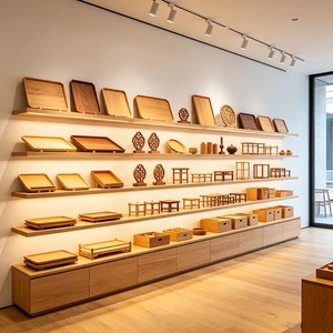 Cesta y Caja de Almacenamiento de Madera Ecológica con Asa Ajustable, Caja de Regalo Multifuncional para Artículos de Limpieza, Marca Anfo, Shandong - Product Image 6