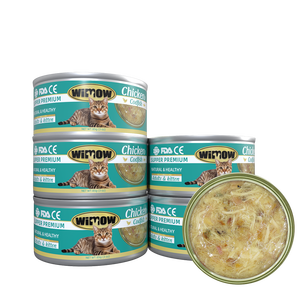 Aliment humide en <span class=keywords><strong>mousse</strong></span> de poulet riche en nutriments du fabricant OEM 100g pour chiens et chats Ingrédients naturels Snack pour animaux de compagnie - Product Image 1