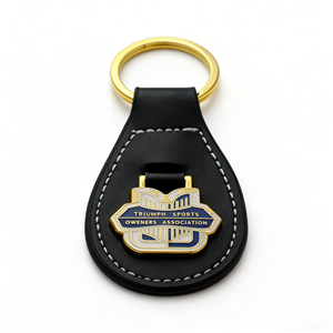 Bulk Wholesale Leather Keychains Custom Shape Soft Enamel Plated Engraved Personalized Logo Fashion Sports Souvenir Waterproof