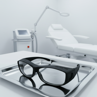 Lunettes de protection CO2LASER durables, 10600 nm, infrarouges, en plastique, lunettes de sécurité