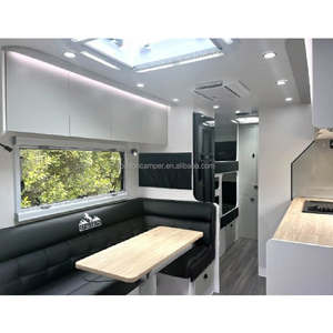 Diseño de lujo Remolque <span class=keywords><strong>Caravana</strong></span> Campers Mobile Camping Car Caravan con baño - Product Image 2