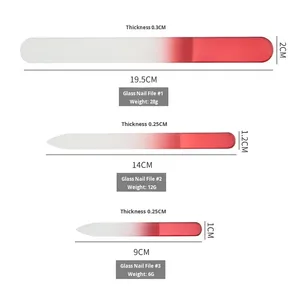<span class=keywords><strong>Lime</strong></span> à ongles double face <span class=keywords><strong>en</strong></span> <span class=keywords><strong>verre</strong></span> coloré transparent cristal 80 #   Outil de manucure <span class=keywords><strong>pour</strong></span> bébé <span class=keywords><strong>en</strong></span> forme de mini-graine, écologique - Product Image 2
