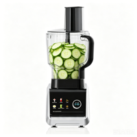 HGM 2.5L Commerciële Keukenblender IJs Fruit Sap Melkshake Smoothie Blender Hoge Snelheid Restaurant Zware Blender