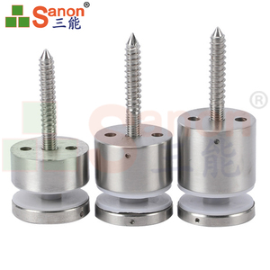 Sanon Heavy Duty Verstelbare Roestvrijstalen Glazen Standoff Beugels Houder Voor Leuningen Reling - Product Image 1