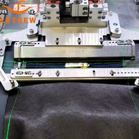 Ouvre-poche laser entièrement automatique informatisé, équipement de couture pour poches zippées, machines à coudre pour l'industrie du cuir et de l'habillement
