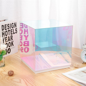 JYLIGHTING Modern Design <span class=keywords><strong>Cube</strong></span> USB <span class=keywords><strong>Led</strong></span> desk Lamp Art Deco acrilico colorato lampade da tavolo Dropshipping camera da letto illuminazione interna
