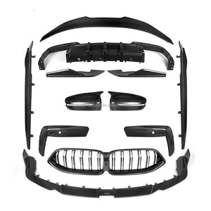 Kit de Carrocería de Fibra de Carbono para BMW M8, Difusor Delantero de Fibra de Carbono M8 SQ, Alerón, Capó, Difusor Delantero M8 - Product Image 2