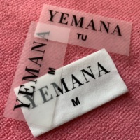 Étiquette de transfert par presse à chaud à l'intérieur du collier de conception gratuite, étiquette de transfert thermique de taille de marque de dimension de litière