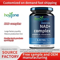 Capsules de soutien énergétique et de vitalité cellulaire pour adultes, marque privée OEM, complexe NAD+ avec Urolithin A et Resvératrol