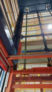 Material de carga Plataforma de elevación eléctrica vertical Elevadores de construcción Elevadores de carga Elevador Almacén - Product Image 6