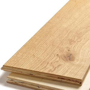 Parquet Stratificato Moderno in Rovere per Interni con Impiallacciatura Multistrato e Nodi Naturali per Soggiorno - Product Image 6