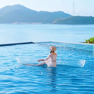 Kayak Transparente para 2 Personas con Luz <span class=keywords><strong>LED</strong></span>, Fondo Transparente como Cristal, Canoa para Paseos Nocturnos, Apto para Turismo al Aire Libre - Product Image 4