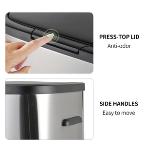 Cubo <span class=keywords><strong>de</strong></span> Basura para Cocina <span class=keywords><strong>de</strong></span> 18L, 33L, 53L con Patas, Personalizable en Colores y Diseños, Cubo <span class=keywords><strong>de</strong></span> Basura Doméstico con Tapa <span class=keywords><strong>de</strong></span> Cierre Suave - Product Image 3