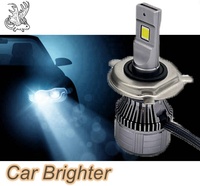 Éclairage R45 100W Luces H4 Ampoule de phare LED pour voiture H11 Lumière LED LED H4 H7 H11 Luz 9005 9006 50W H1 H3 9004 9007 Phare