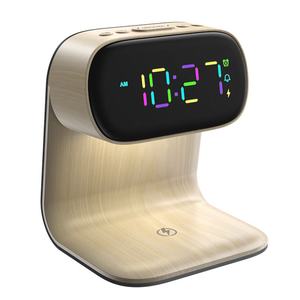 Lámpara de Escritorio Inalámbrica con Cargador, Reloj, Atenuación Táctil, Material ABS, Modelo <span class=keywords><strong>A40PRO</strong></span>, Luz Nocturna para Lectura en el Dormitorio, Venta al por Mayor - Product Image 5