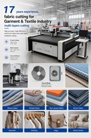 Máquina de Corte CNC de Gran Visión con Cuchilla Oscilante para la Industria Textil de Prendas de Vestir, Corte de Patrones de Ropa Deportiva, Solución Inteligente