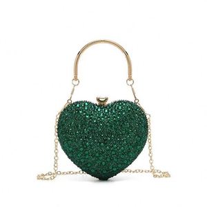 Handgefertigte Diamant-Clutch-Taschen Damen Kristall-Tiermotiv-Handtasche Abend-Party-Balltasche mit Strasssteinen Umhängetasche - Product Image 1