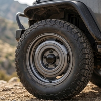 Jantes tout-terrain en alliage d'aluminium forgé sur mesure, 16-24 pouces, 6x139.7/135, finition diamantée, concaves profondes, pour Jeep, pick-up, SUV