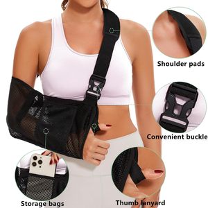 Attelle de bras respirante en maille personnalisée pour immobilisation de l'épaule, soutien pour la récupération des blessures et la réadaptation médicale - Product Image 2