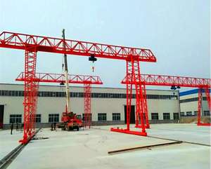 Grúa Pórtico Monoviga con Elevador Eléctrico Tipo Truss y Resistencia al Viento - Product Image 5