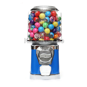 Machine à chewing-gum Cylindre <span class=keywords><strong>en</strong></span> métal Bubble Gum Machine Paiement de pièces Mini distributeur de capsules Gumball Distributeur automatique - Product Image 1