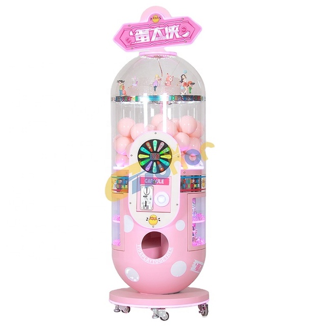 Factory OEM Candy Gumball Toy Coin Operated Big Capsule Kids Game Vending Machine