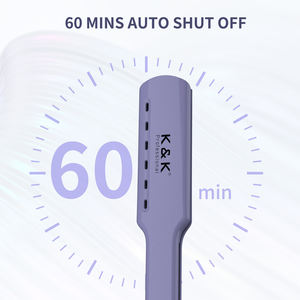 Lisseur de cheveux professionnel portable, fer à lisser électrique en céramique pour cheveux bouclés/fins, logo personnalisé, chauffage rapide MCH - Product Image 5