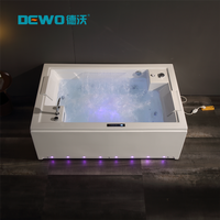 Baignoire à Jets de Luxe pour SPA, Fonction Thermostatique à Chaleur Constante, 23 Jets Multitypes pour Maison, Villa et Application en Station Balnéaire