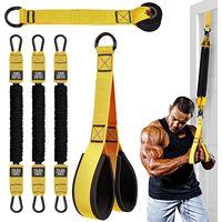 Bandes de résistance Riello très vendues pour usage domestique avec poignées, ancrage de porte, cordes pour triceps, en latex, pour l'entraînement de la force des bras
