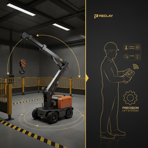 Mini <span class=keywords><strong>Gru</strong></span> Elettrica Semovente con Braccio Telescopico - Product Image 4